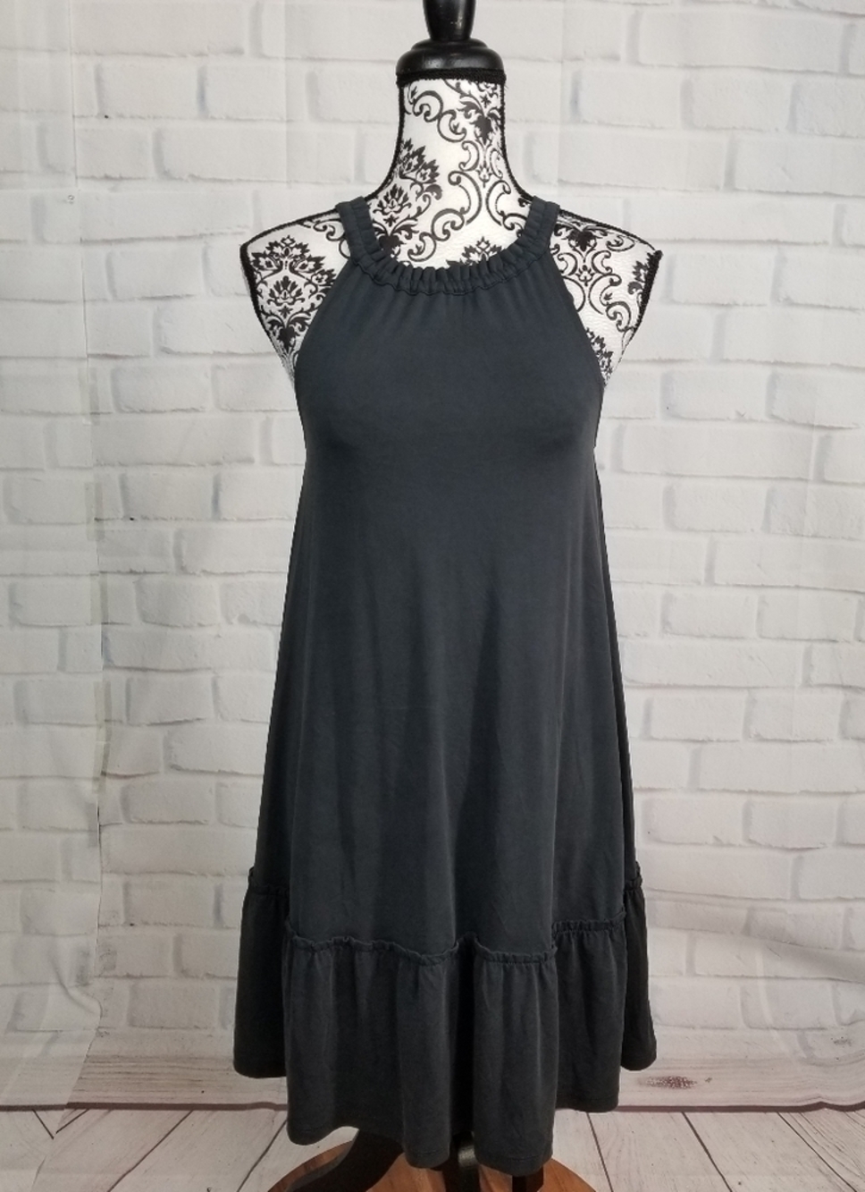 Loft stretch knit sleeveless dress size xs flare